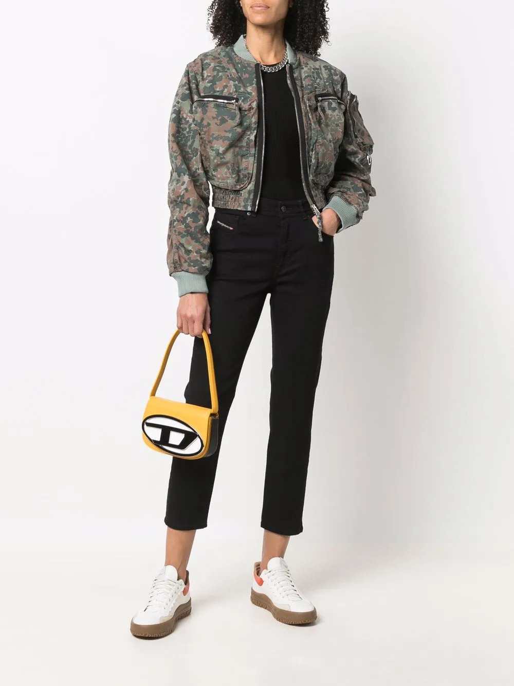 Diesel Women 1Dr-Iconic Shoulder Bag In Nappa Leather DIESEL