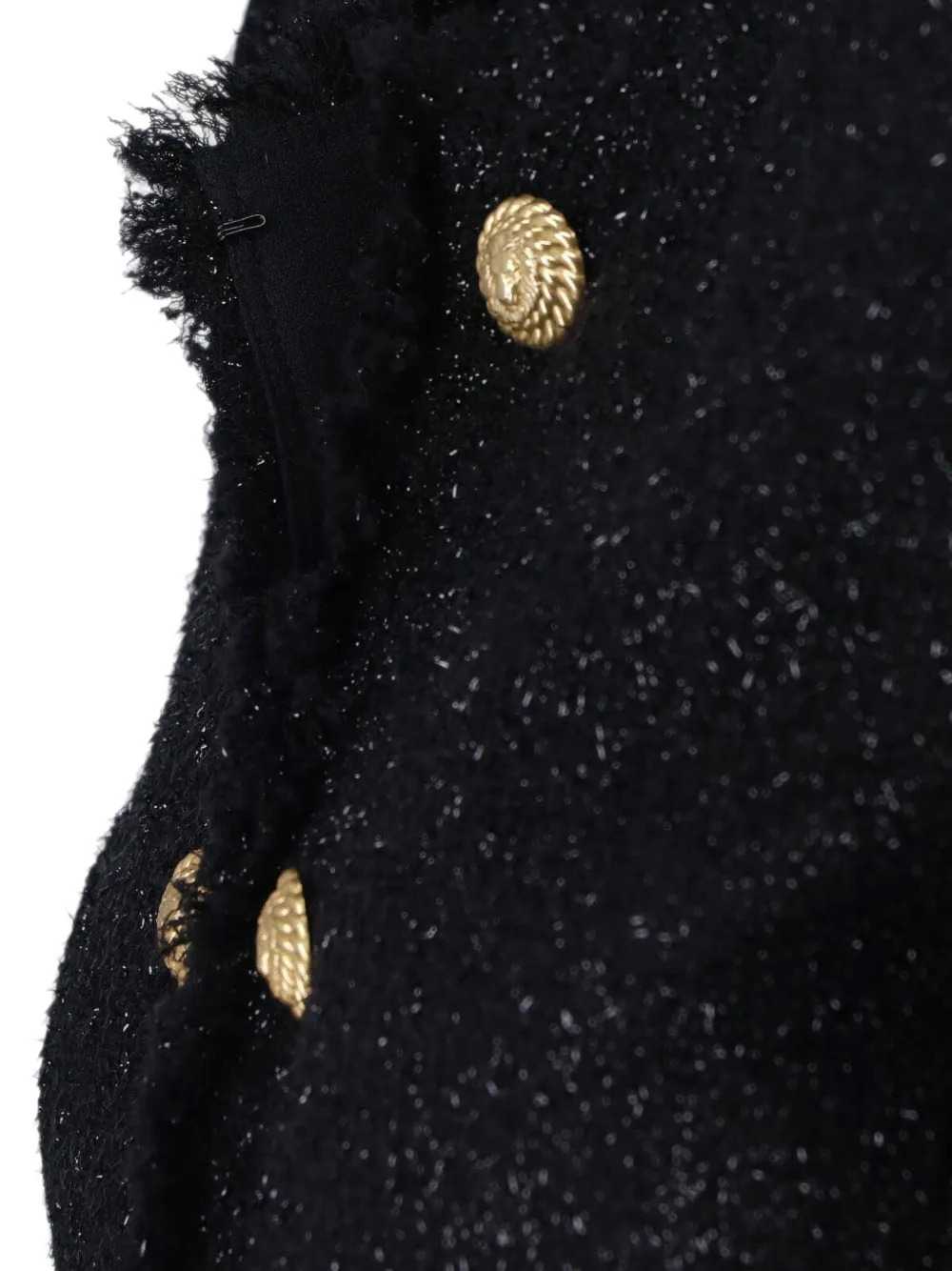 Balmain Women Tweed Jacket With Lion-Head Buttons BALMAIN