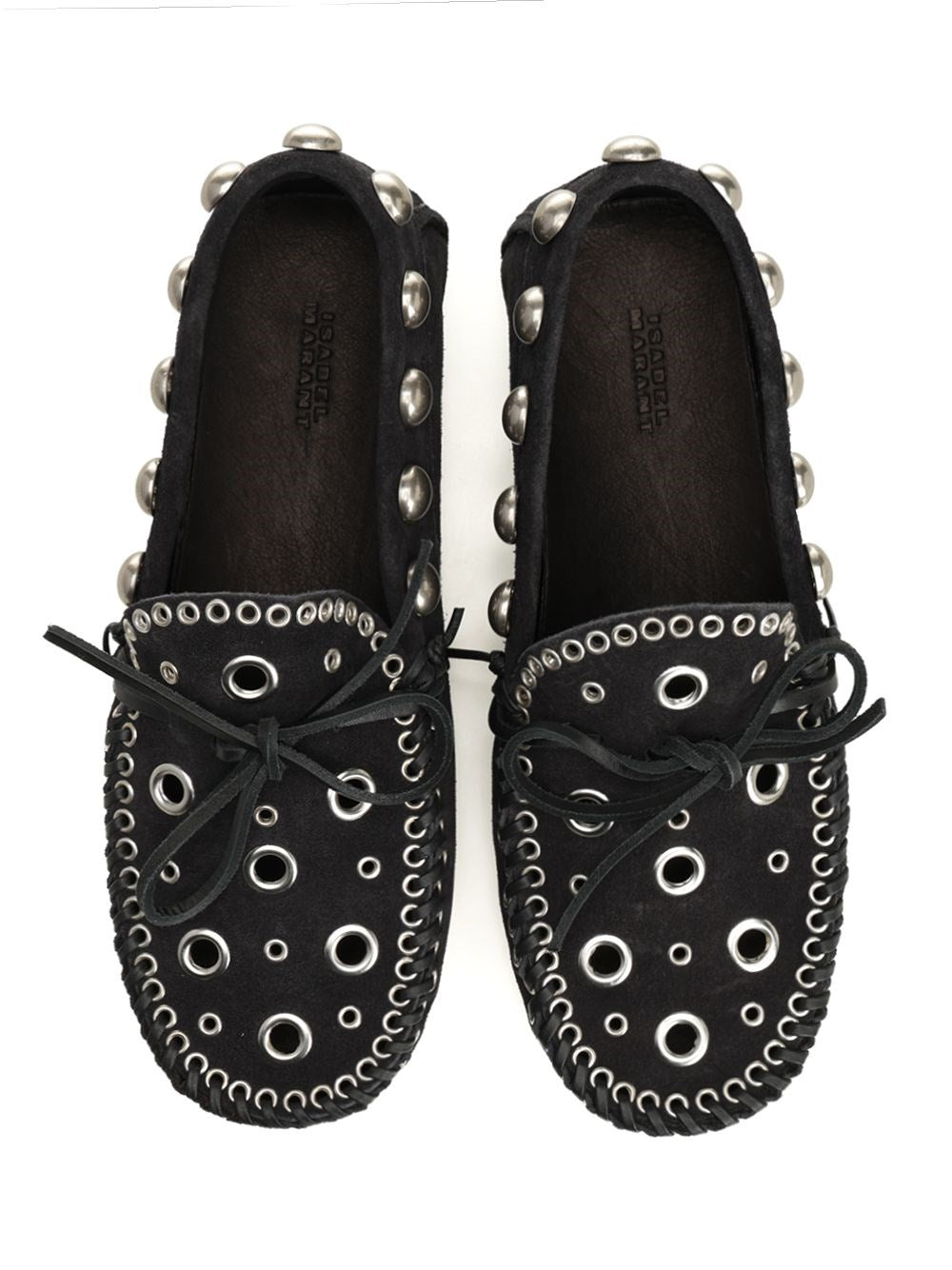 Isabel Marant Women Suede Eyelets Moccasin ISABEL MARANT