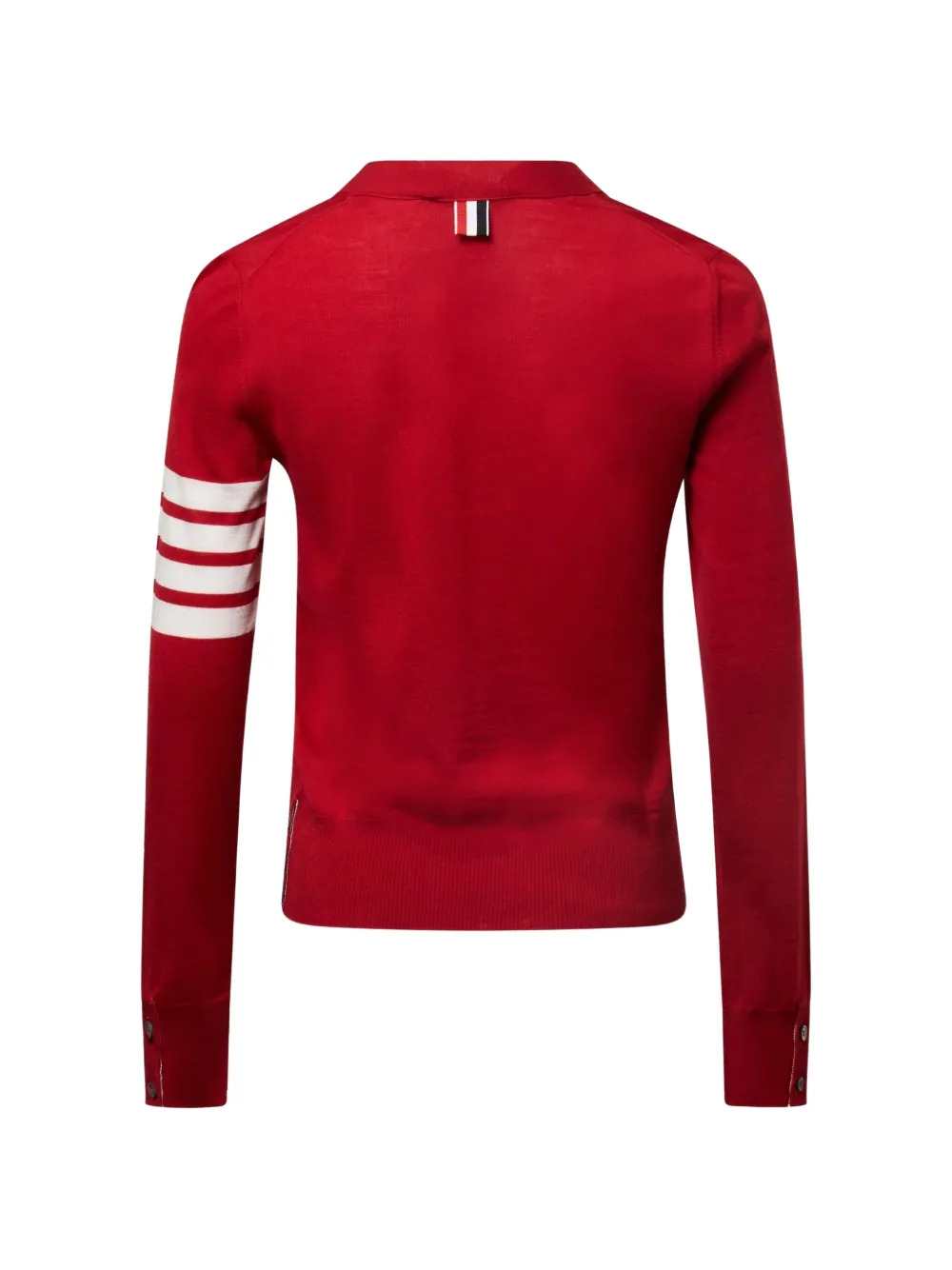Thom Browne Women V-Neck Cardigan THOM BROWNE
