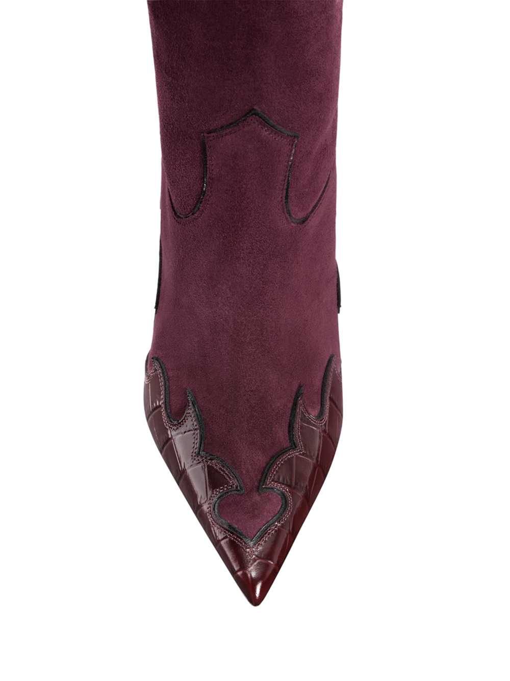 Paris Texas Women Lidia Queen Of Hearts Boot 105 PARIS TEXAS