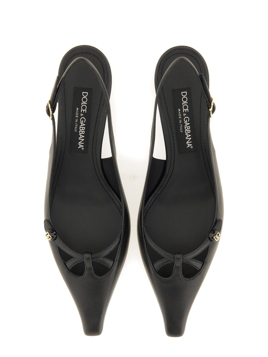 Dolce & Gabbana Women Tassel Slingback Shoe DOLCE & GABBANA