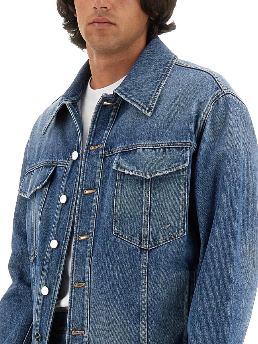 Fendi Men Denim Jacket FENDI