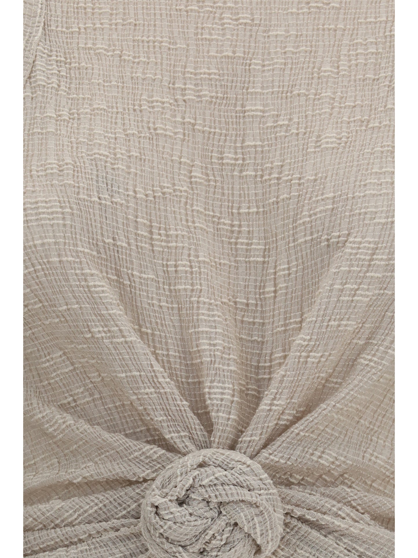 Magda Butrym Women Crêpe Top With Knot MAGDA BUTRYM