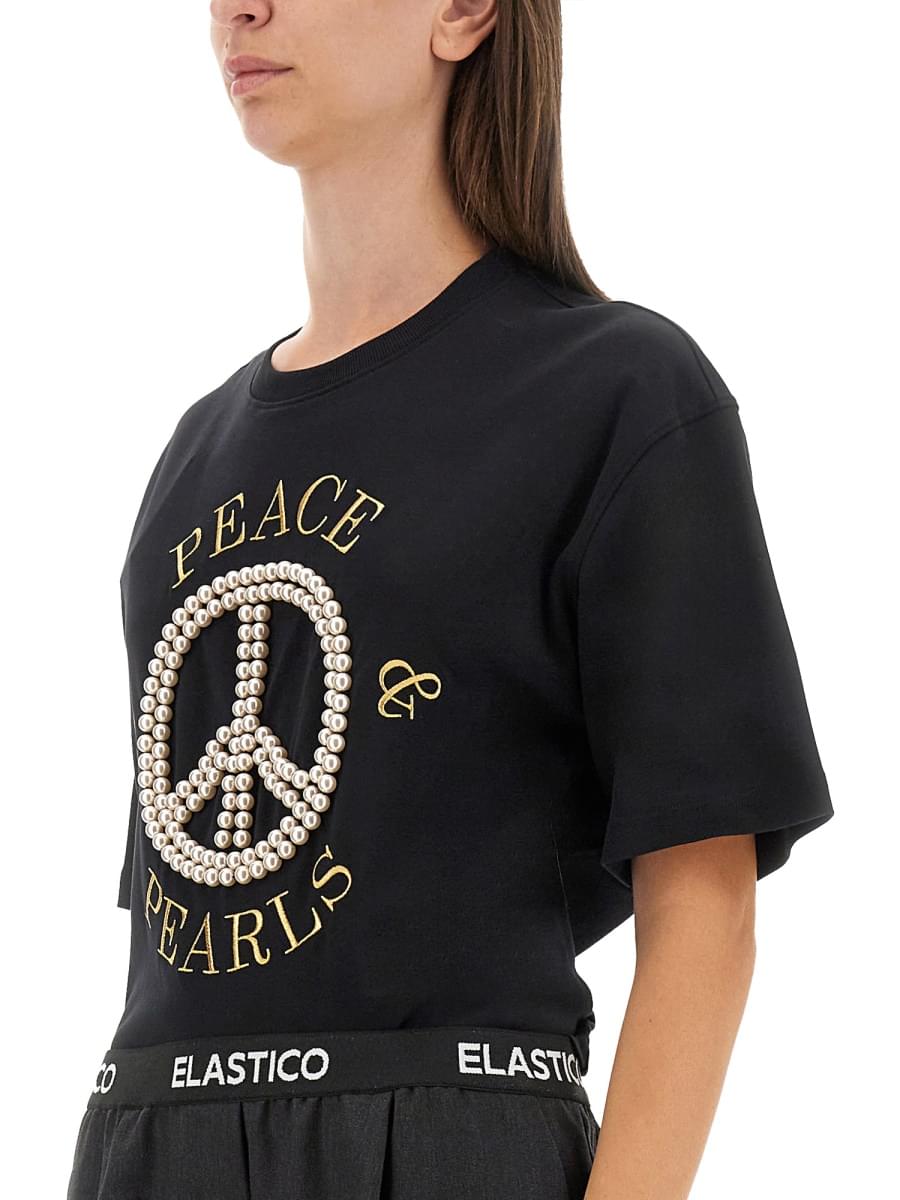 Moschino Women T-Shirt With Logo MOSCHINO