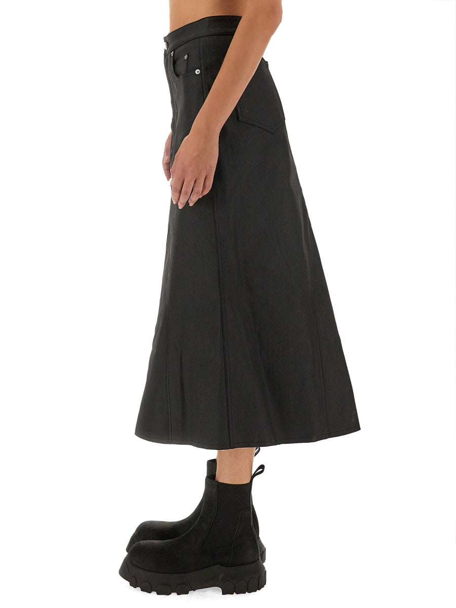Rick Owens Women Denim Skirt RICK OWENS