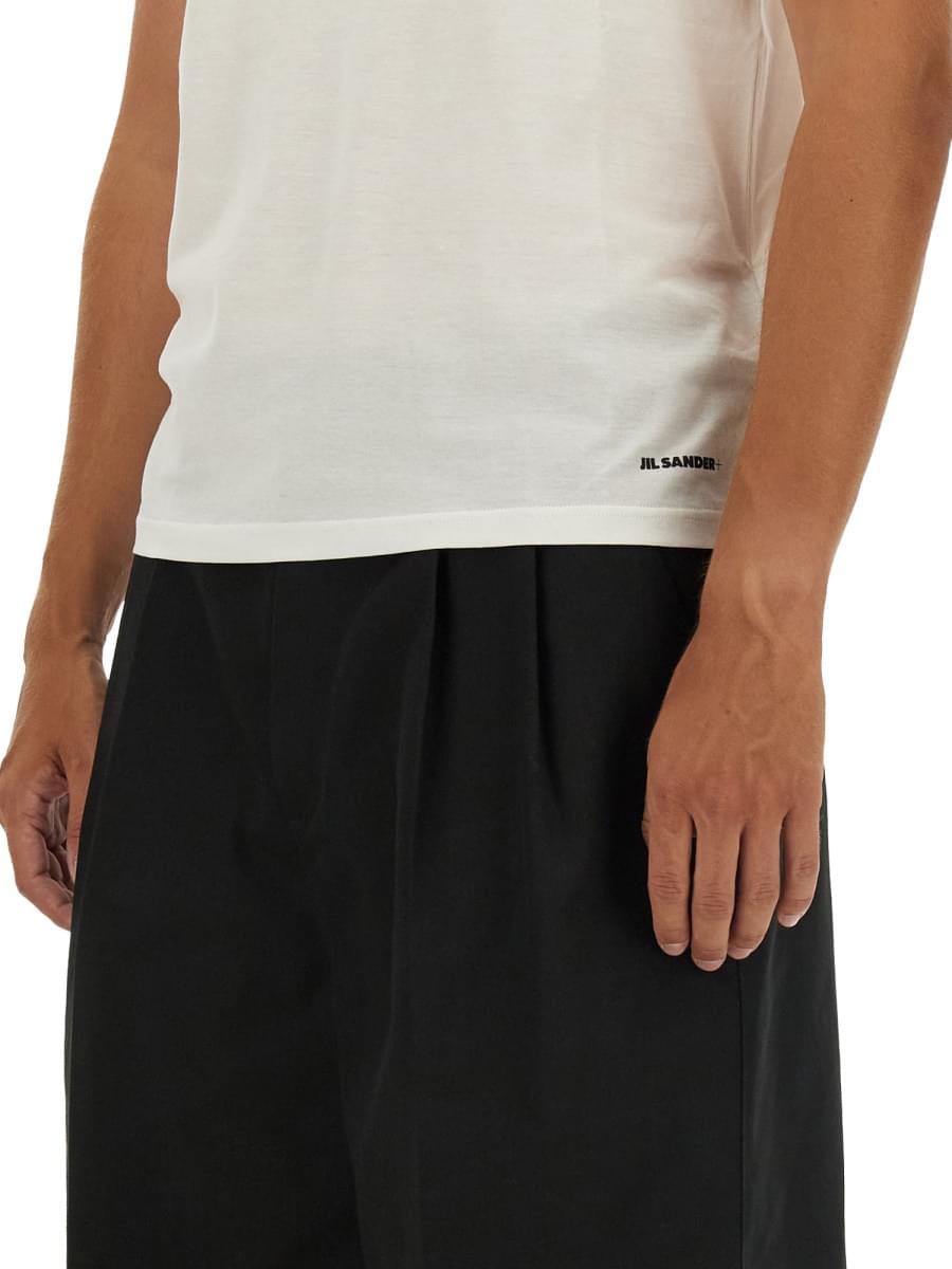 Jil Sander Men Cotton T-Shirt JIL SANDER