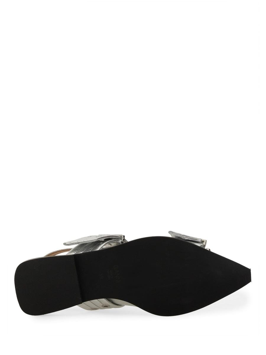 Ganni Women Ballerina With Buckle GANNI
