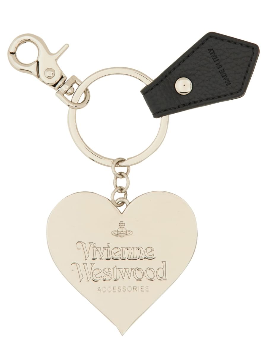 Vivienne Westwood Women "Mirror Heart" Keychain VIVIENNE WESTWOOD