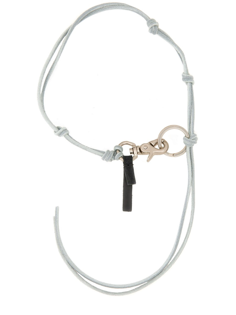 Our Legacy Men Leather Keychain OUR LEGACY