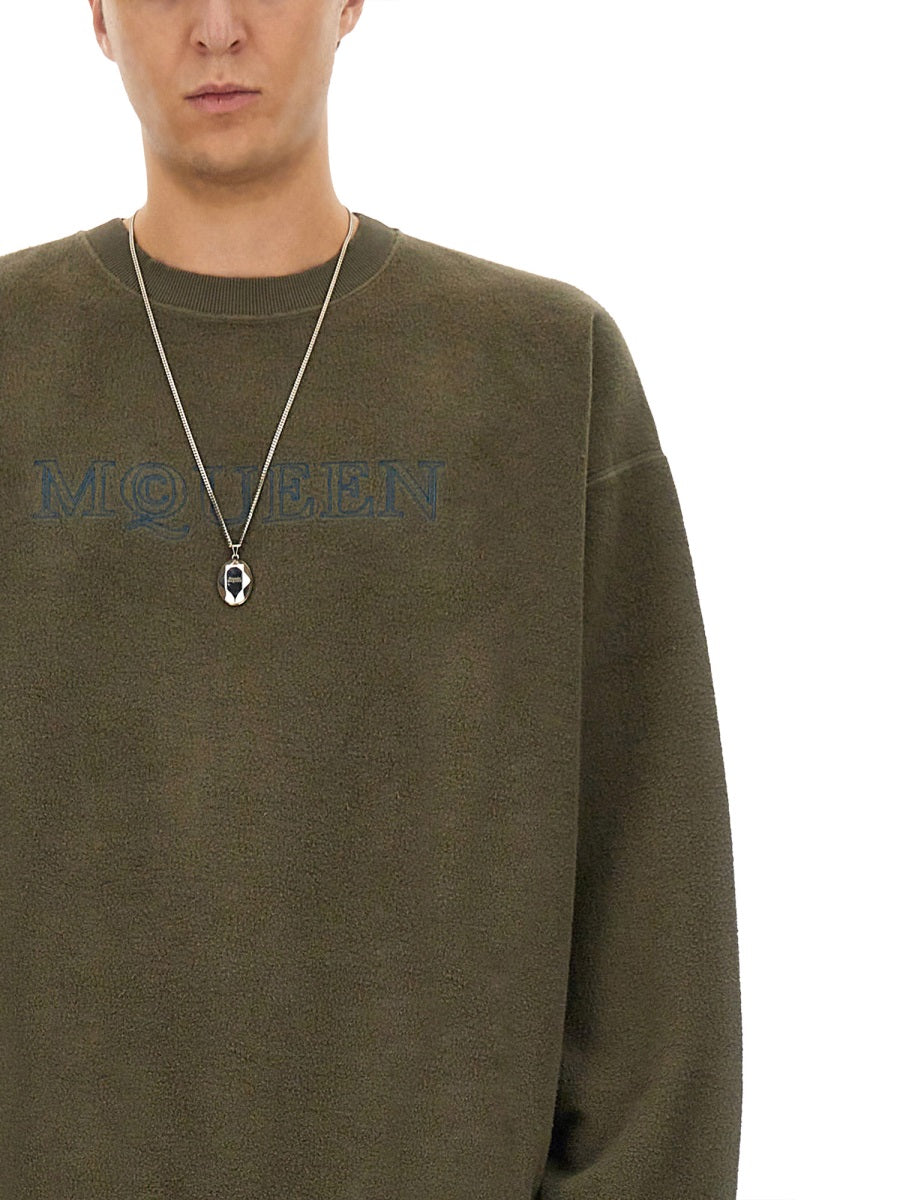 Alexander Mcqueen Men Sweatshirt With Logo ALEXANDER MCQUEEN