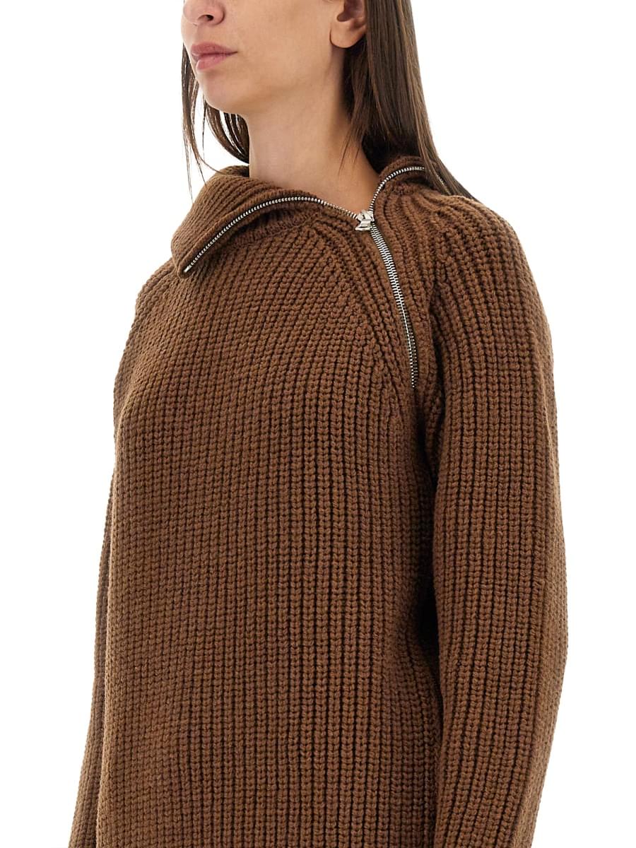 Dries Van Noten Women Shirt With Zip. DRIES VAN NOTEN