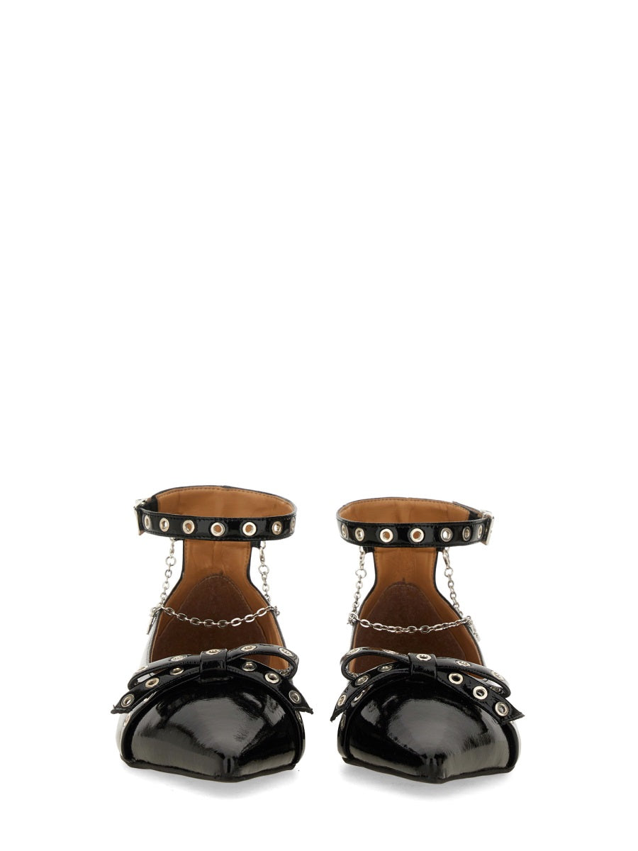 Ganni Women Jewel Ballerina GANNI