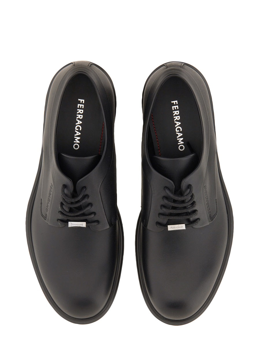 Ferragamo Men Derby With Ornament FERRAGAMO