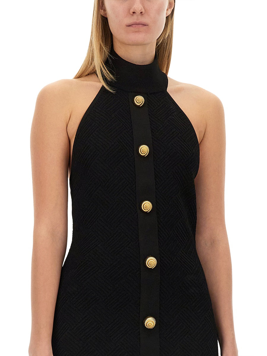 Balmain Women Mini "Vichy" Dress BALMAIN