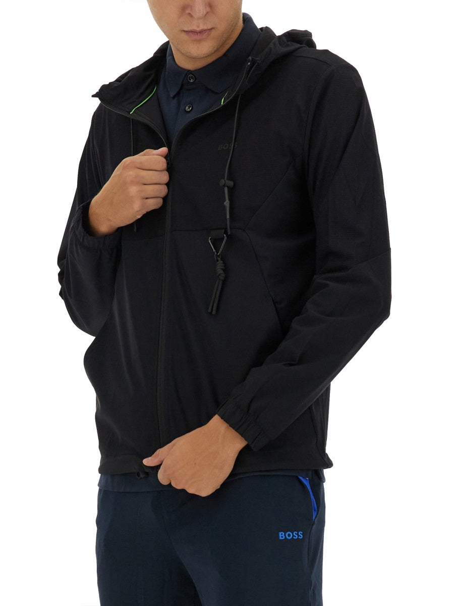Boss Men Technical Fabric Sweatshirt BOSS