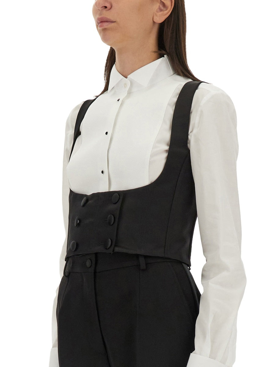 Dolce & Gabbana Women Double-Breasted Tuxedo Vest DOLCE & GABBANA
