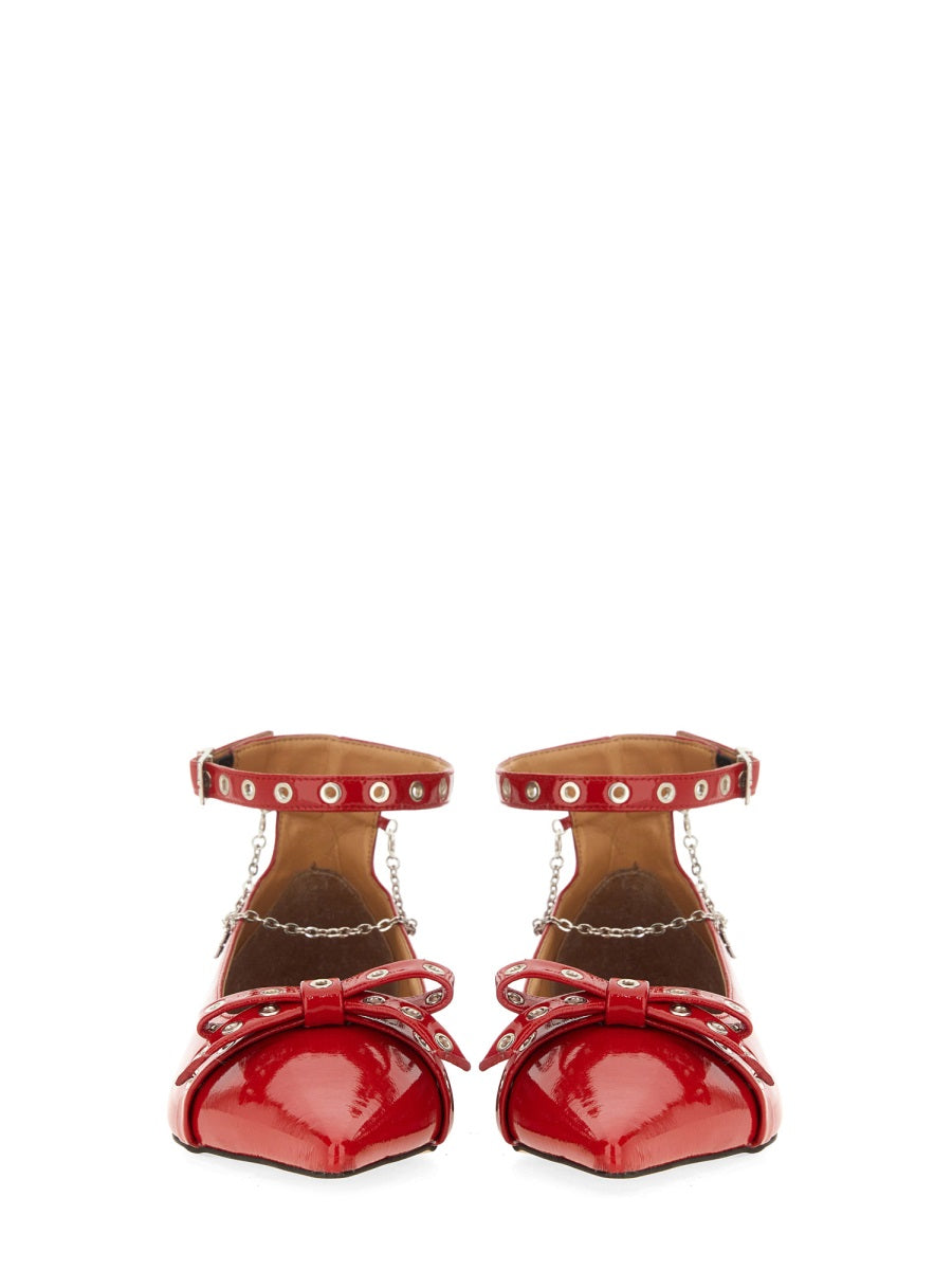 Ganni Women Jewel Ballerina GANNI