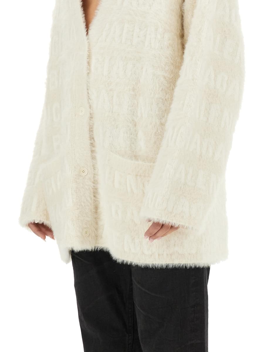 Balenciaga Women V-Neck Cardigan BALENCIAGA