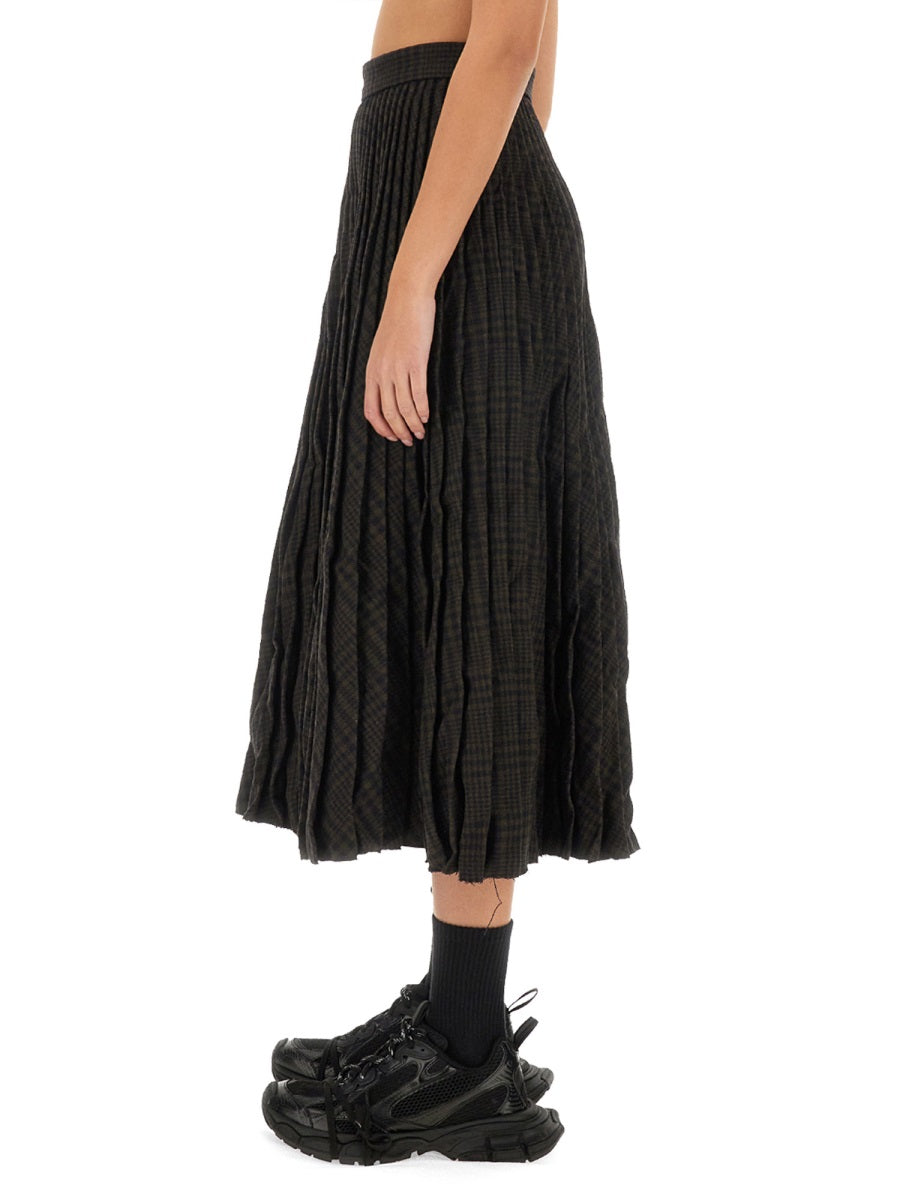 Balenciaga Women Pleated Skirt. BALENCIAGA