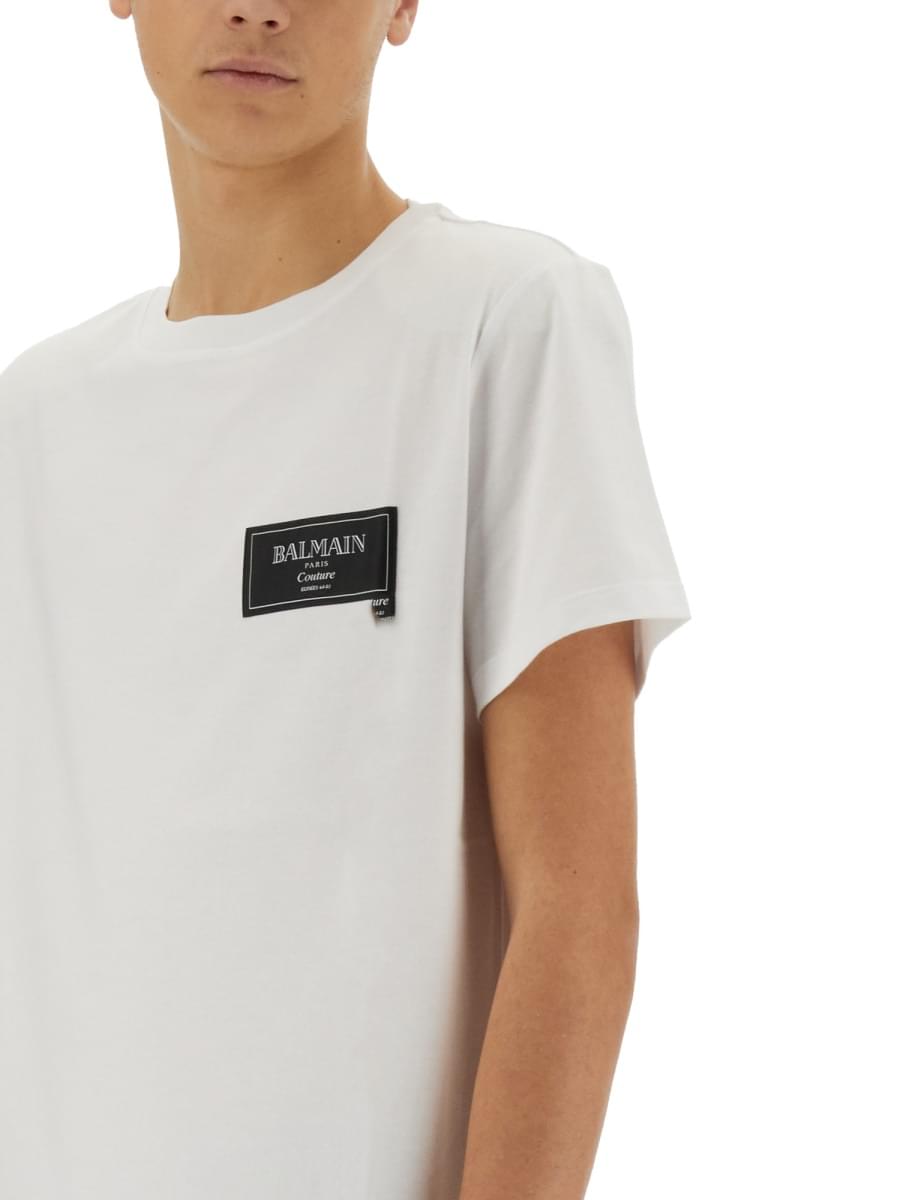 Balmain Men T-Shirt With Logo BALMAIN