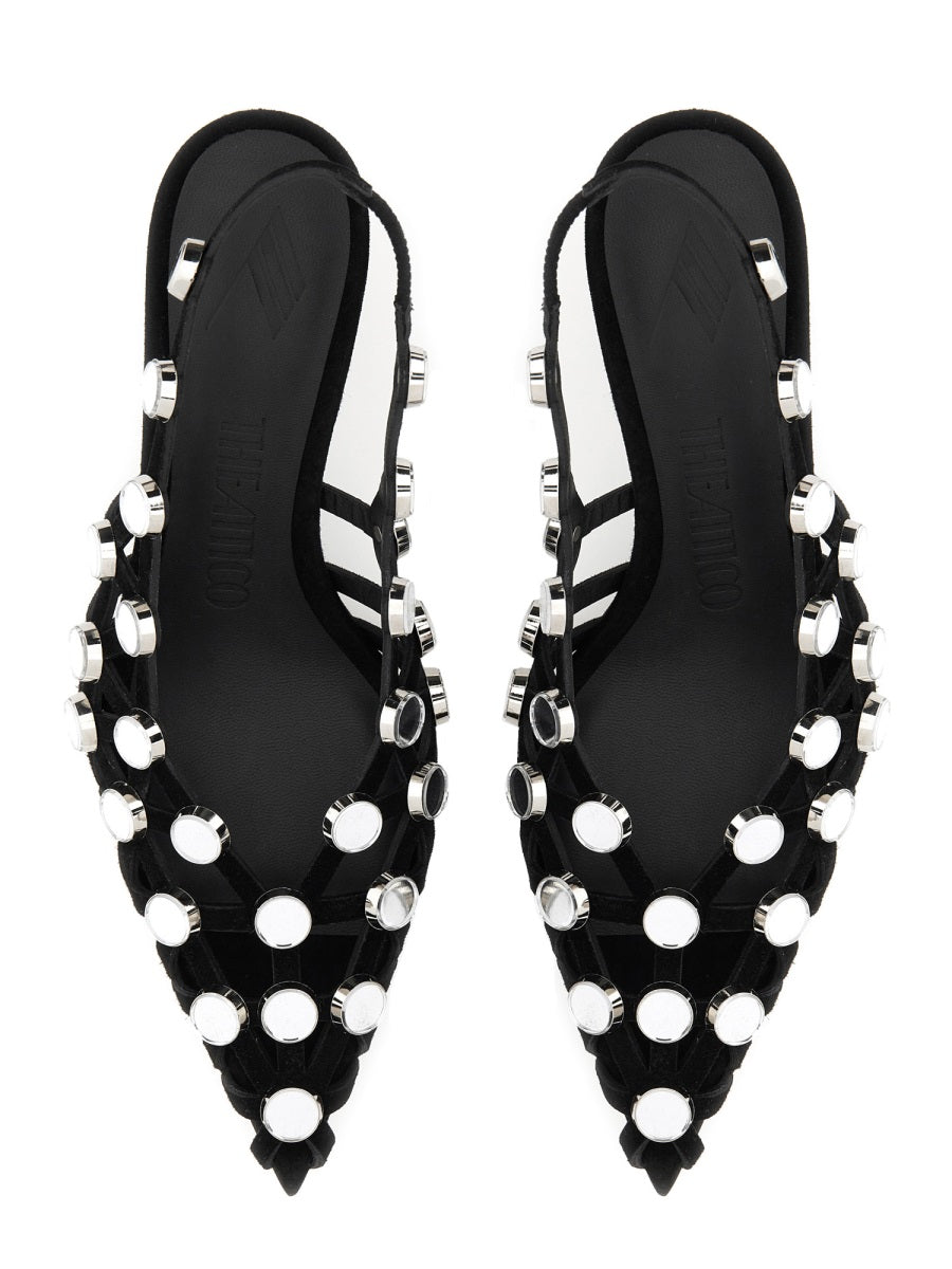 The Attico Women Slingback "Grid" THE ATTICO