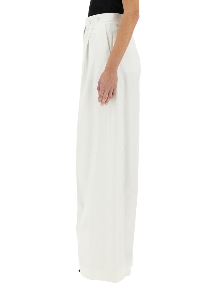 Givenchy Women Cotton Pleated Pants GIVENCHY