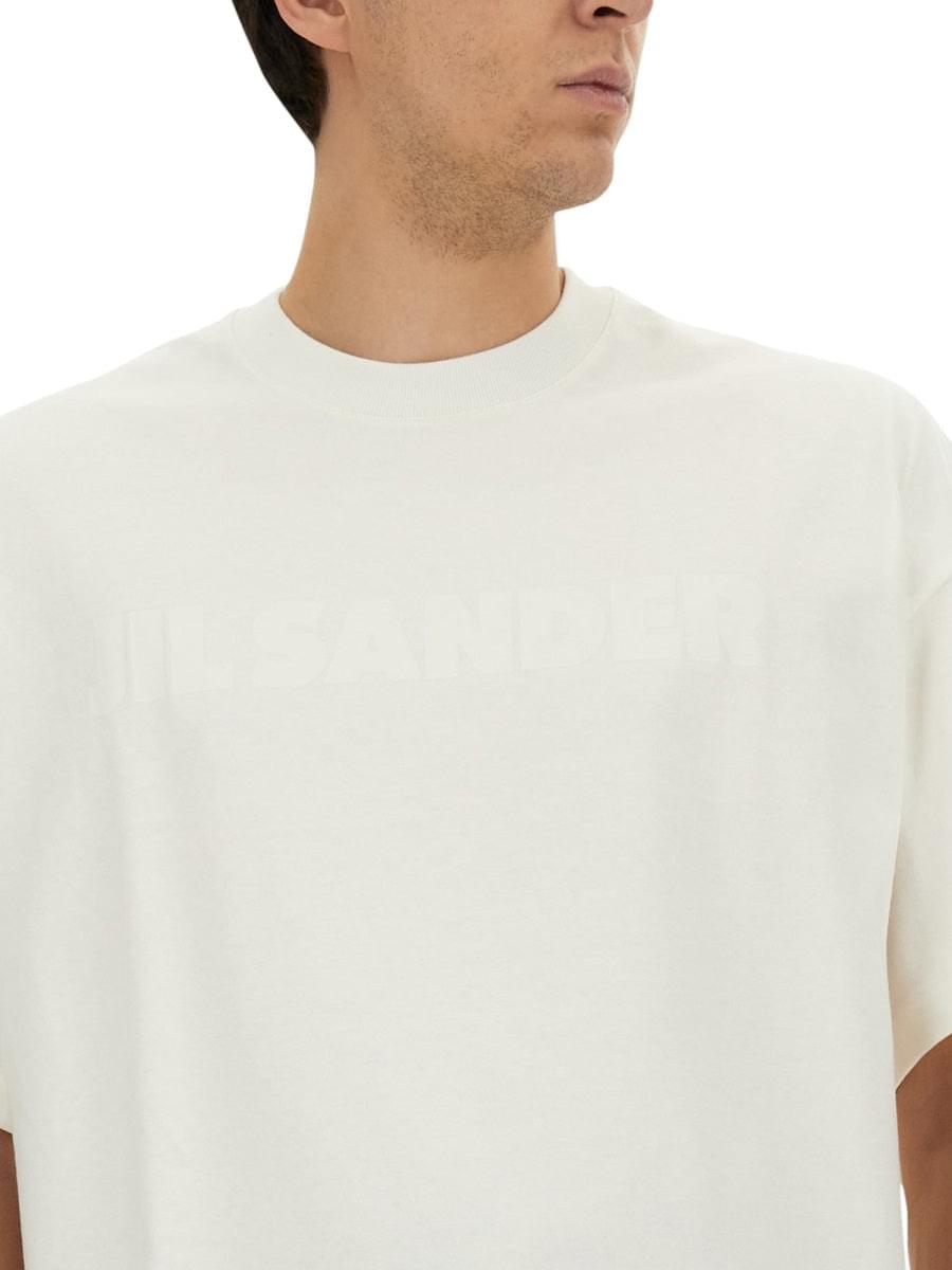 Jil Sander Men Cotton T-Shirt JIL SANDER