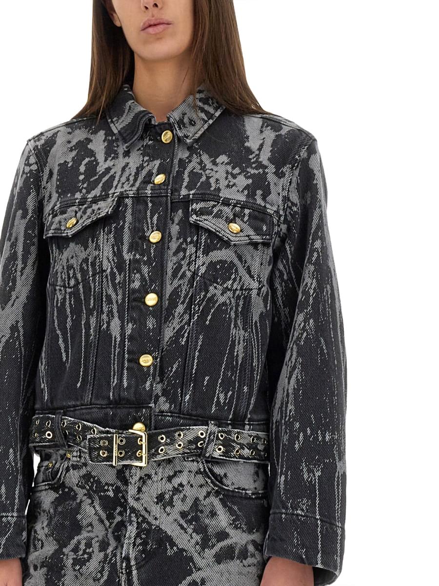 Ganni Women Heavy Denim Jacket GANNI
