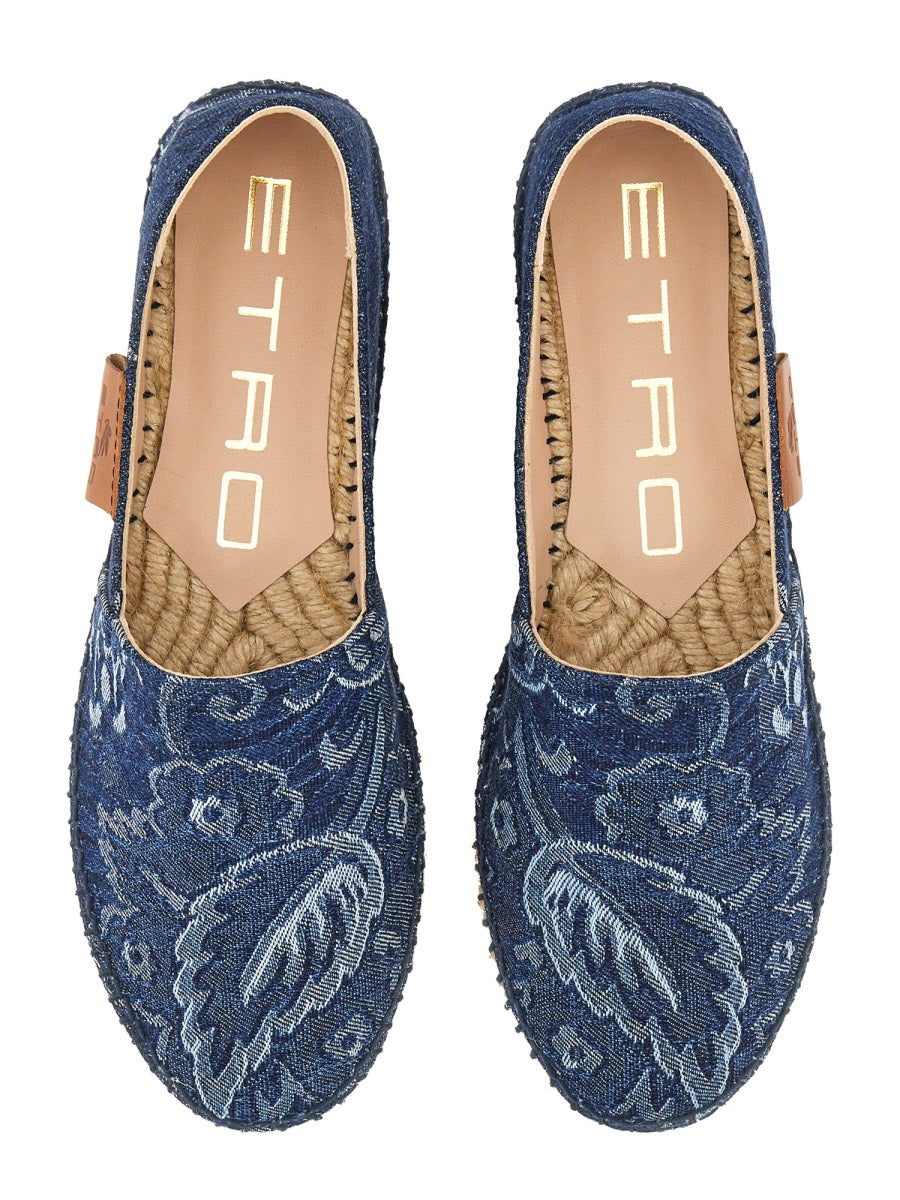 Etro Women Denim Espadrilles ETRO