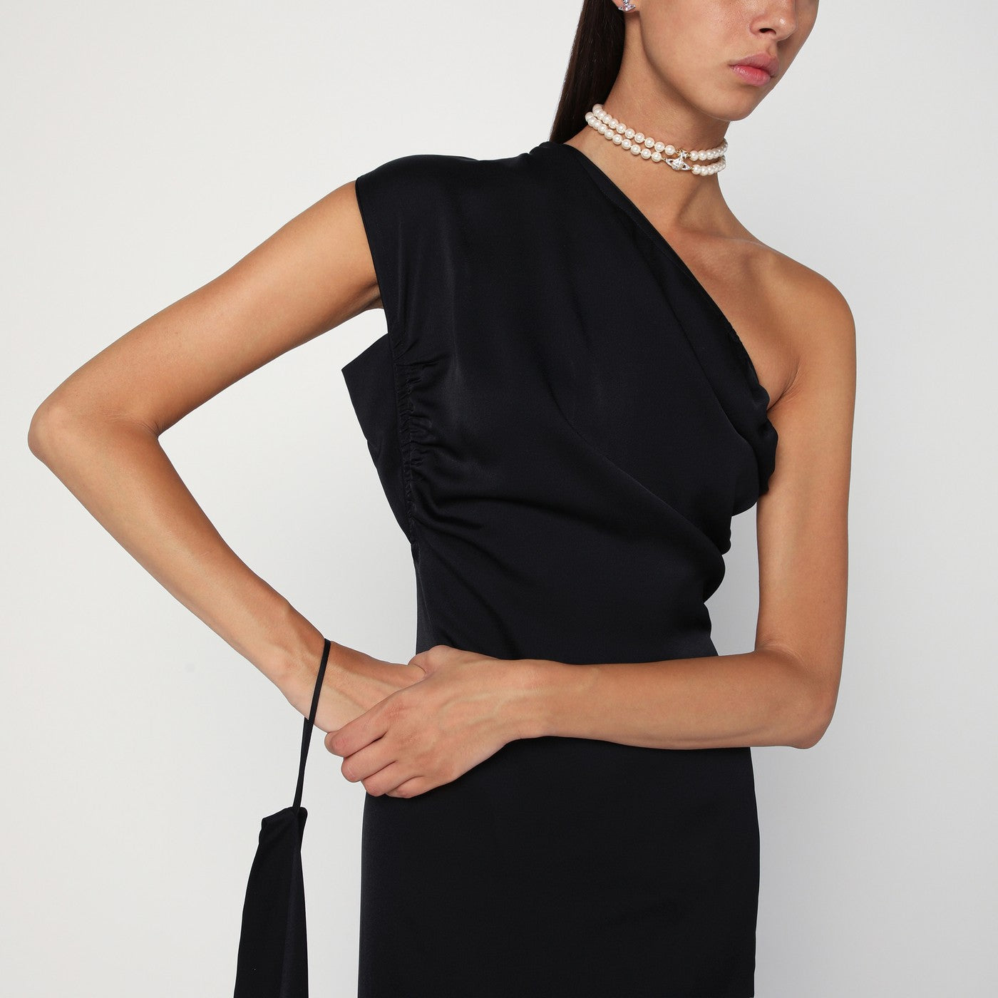 Vivienne Westwood Long Black Andreas Dress Women VIVIENNE WESTWOOD