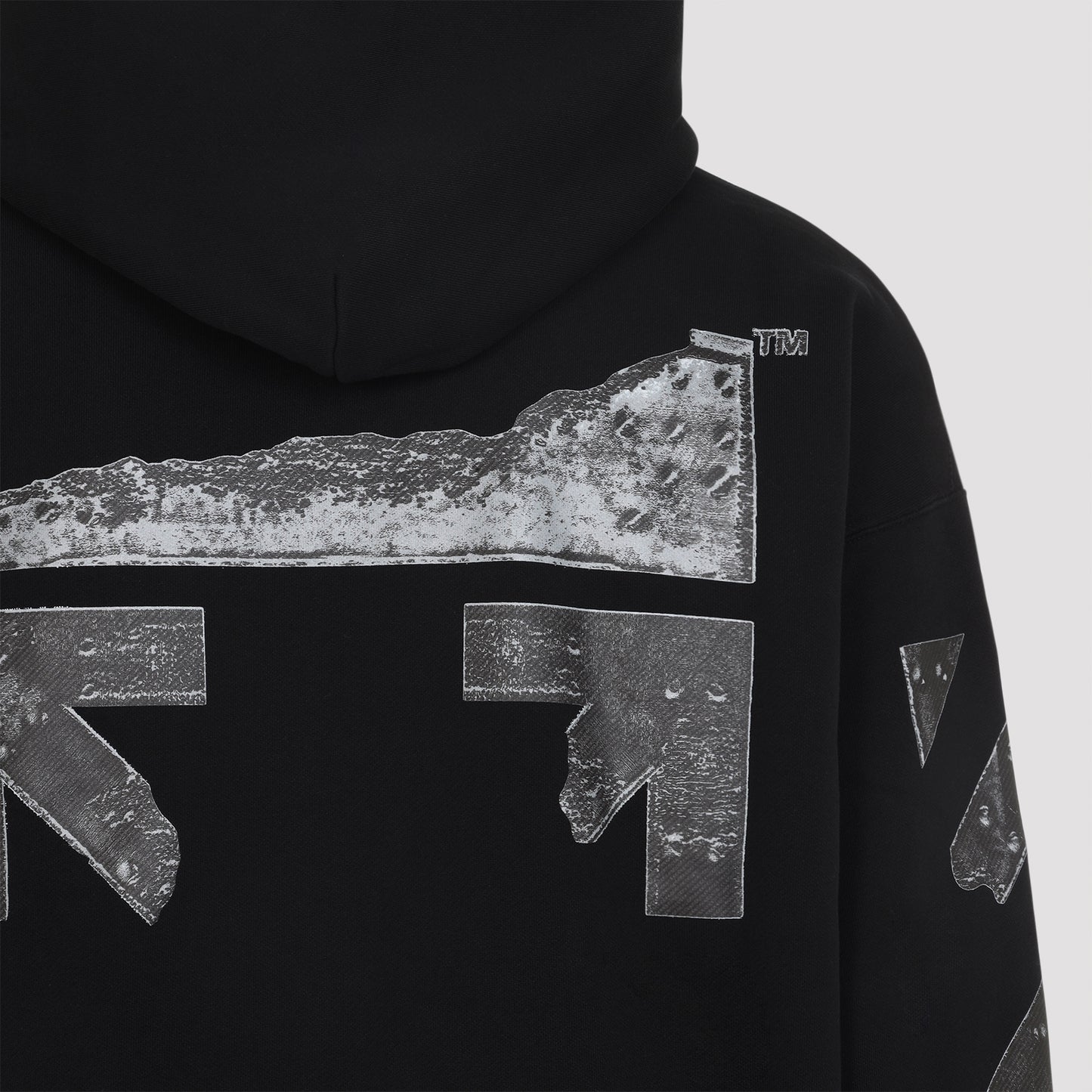 Off White Metal Arrow Skate Hoodie Men OFF-WHITE