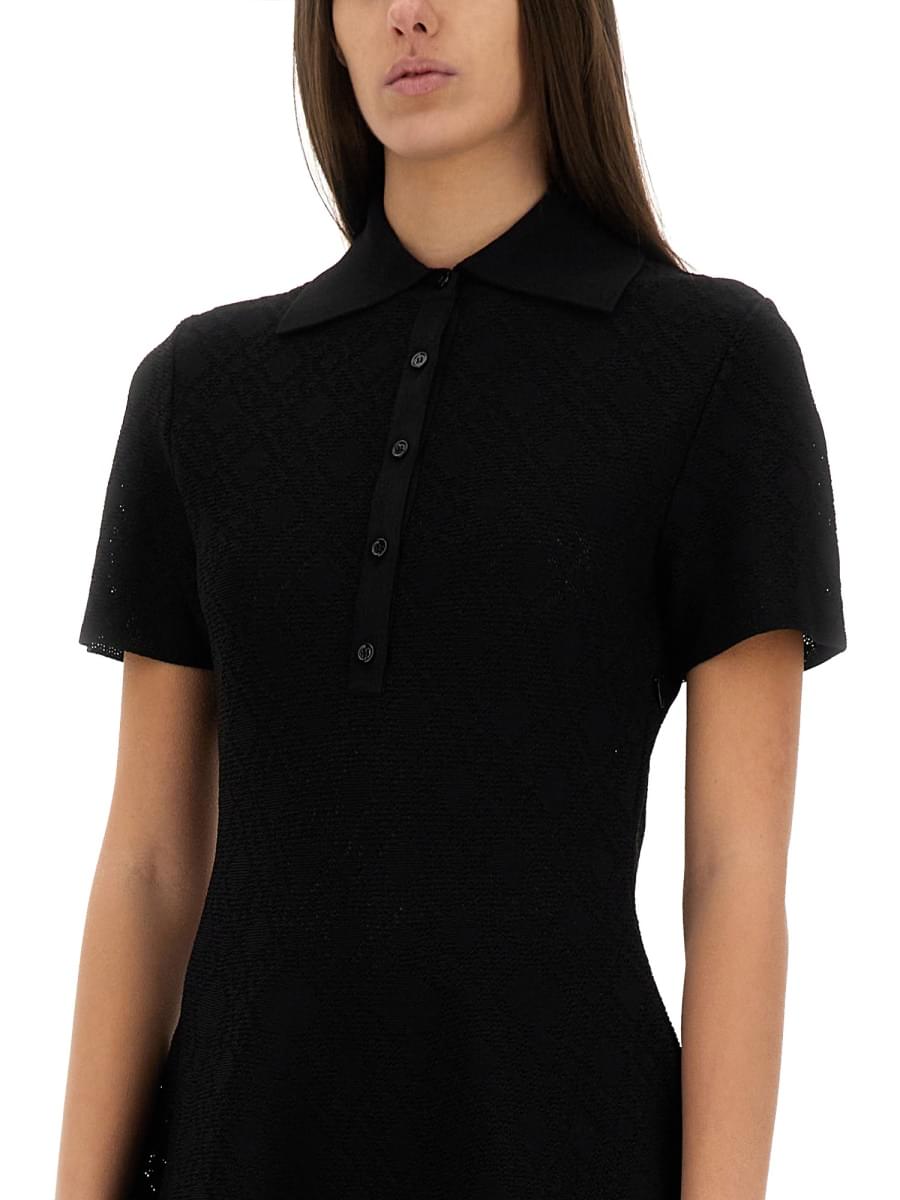 Givenchy Women "Monogram 72" Jacquard Polo Style Dress GIVENCHY