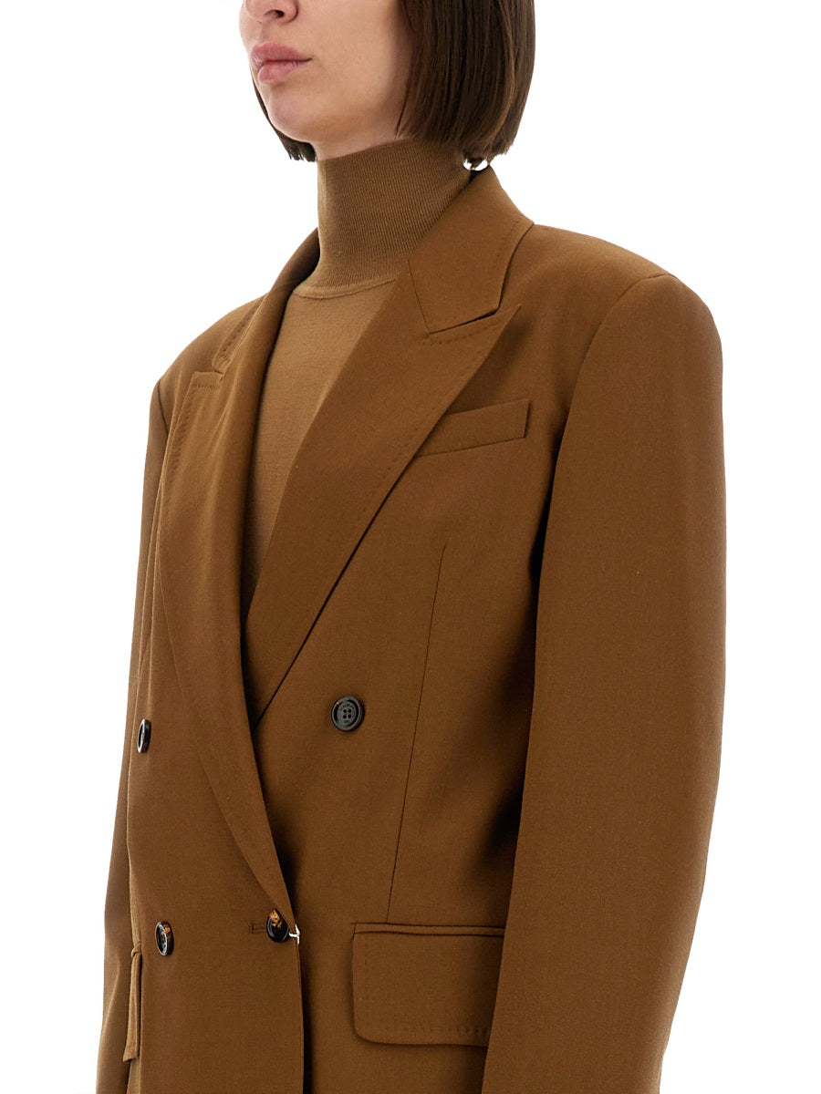 Max Mara Women Wool Blend Double-Breasted Jacket MAX MARA