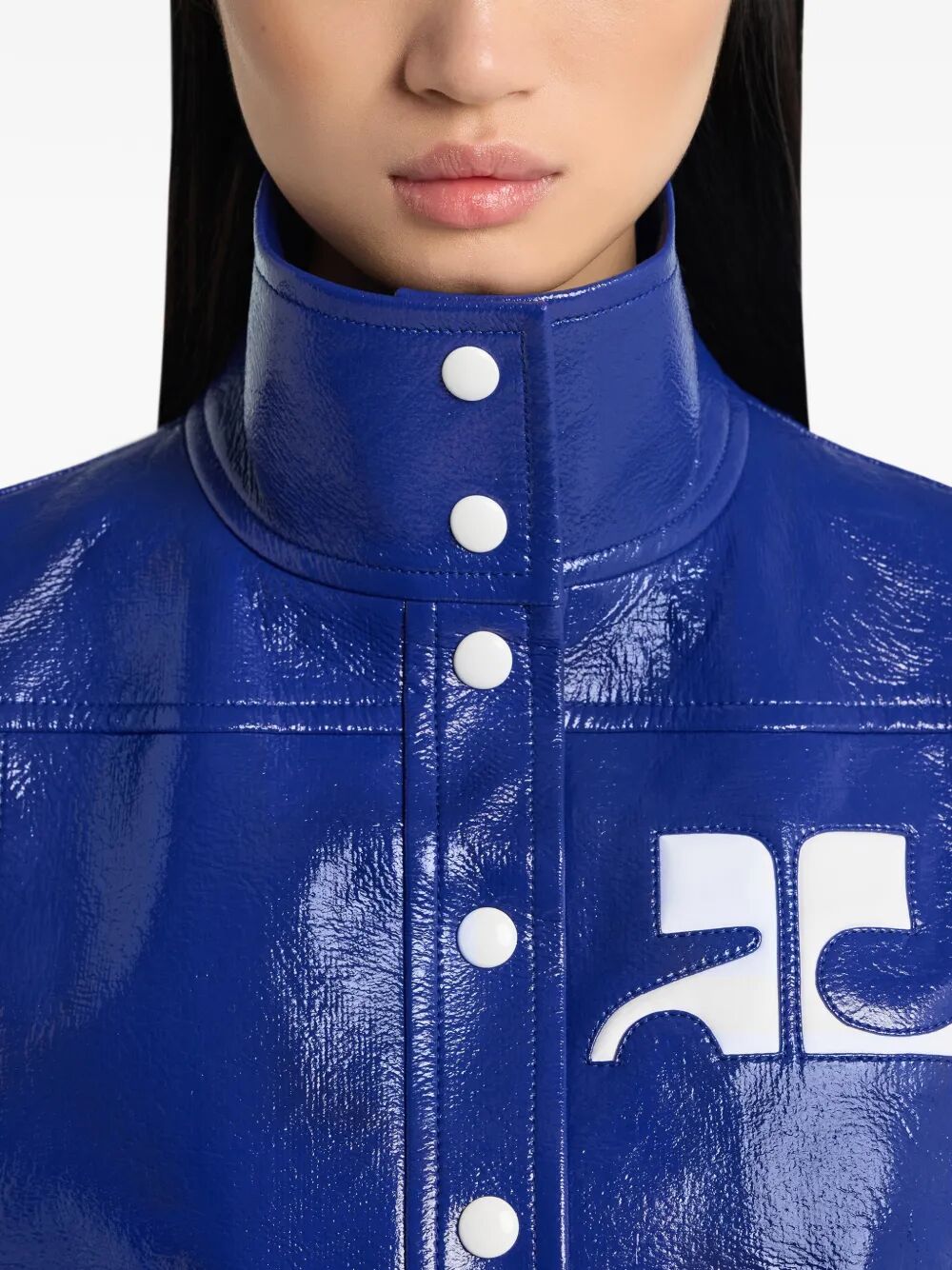 Courreges Women Re-Edition Vinyl Jacket COURREGES