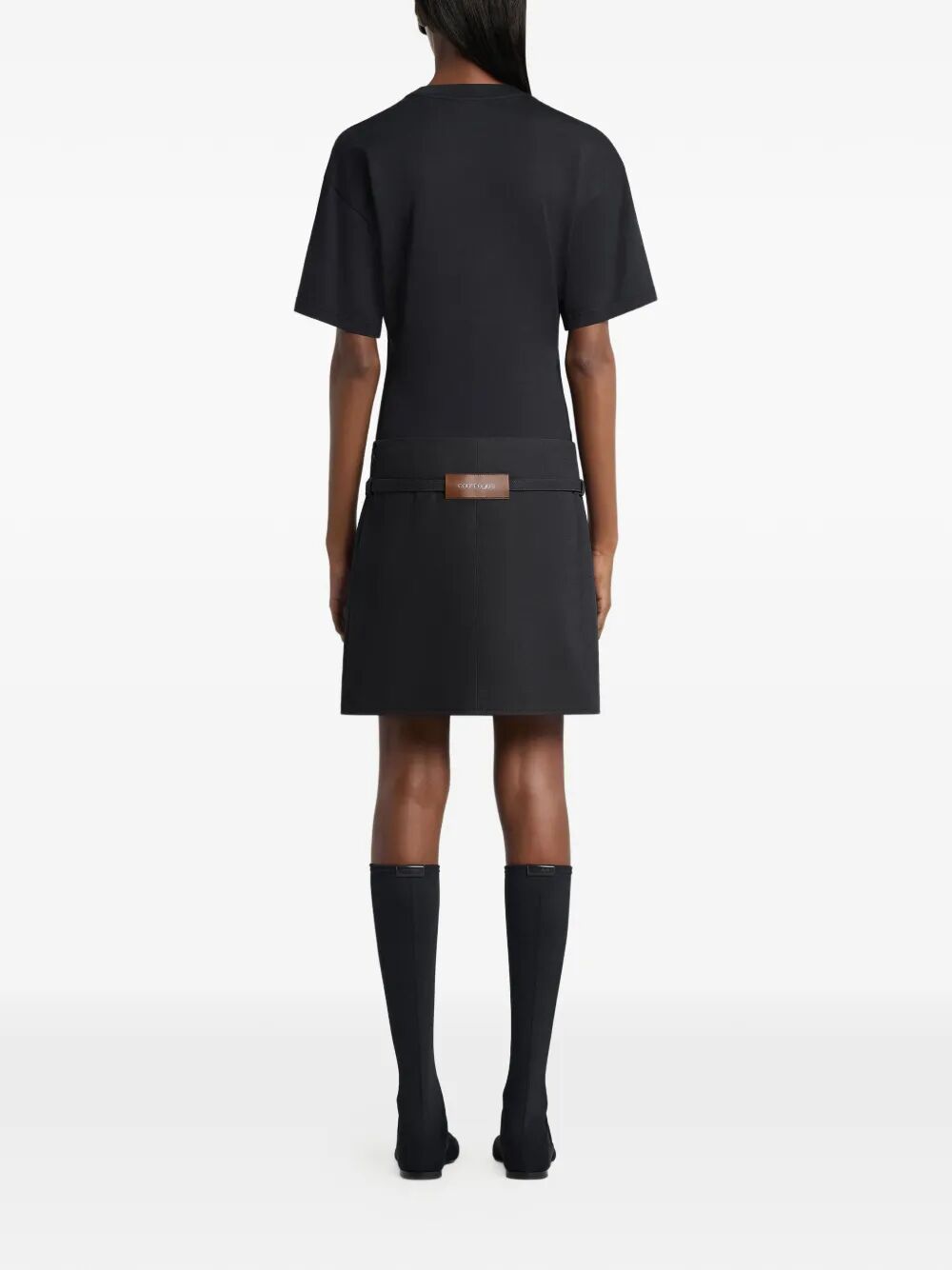 Courreges Women Waisted Printed Fitted T-Shirt COURREGES