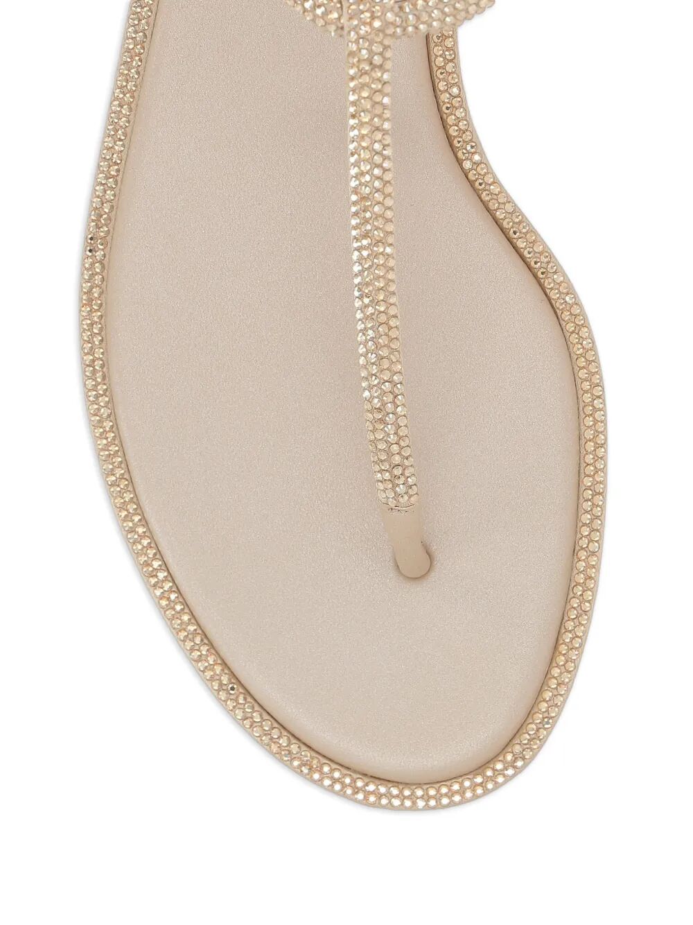 Rene Caovilla Women Diana 10 Crystal Flat Sandals RENE CAOVILLA
