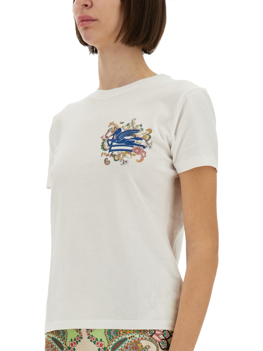 Etro Women T-Shirt With Logo ETRO