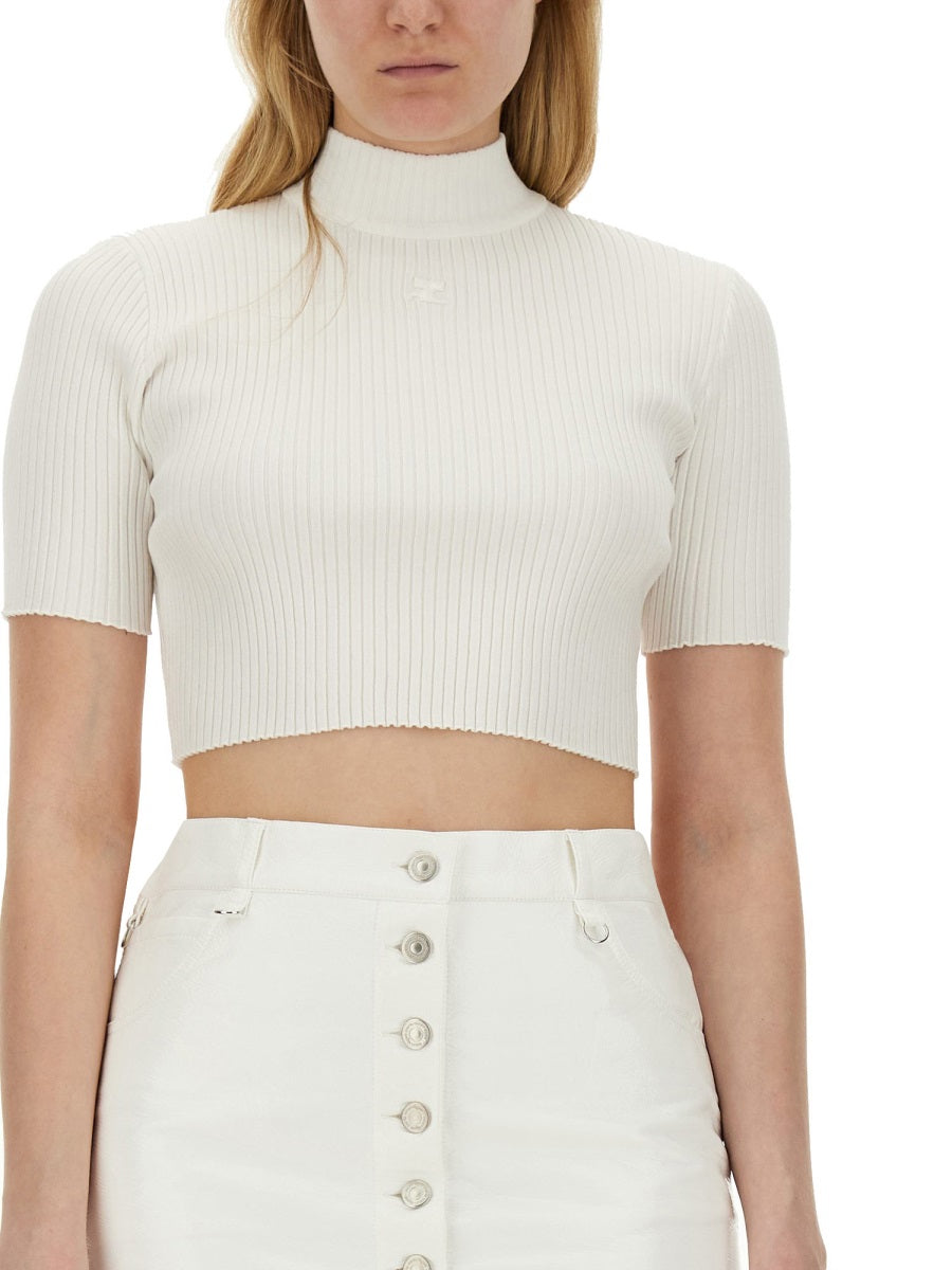 Courreges Women Top Cropped COURREGES