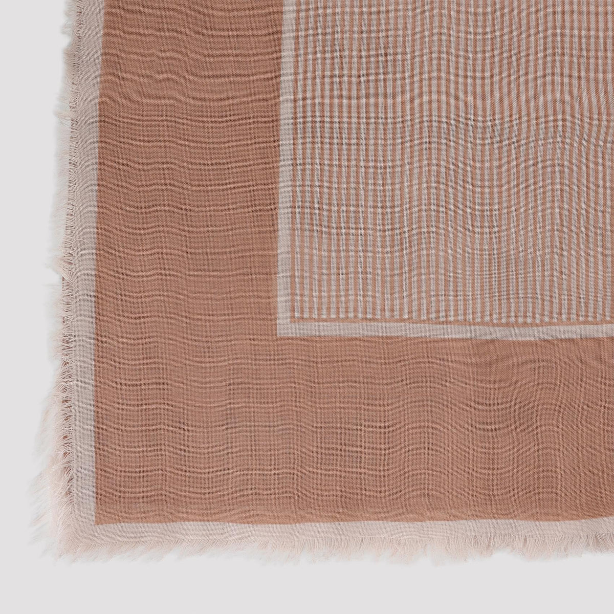 Saint Laurent Large Striped Carré Scarf Women SAINT LAURENT