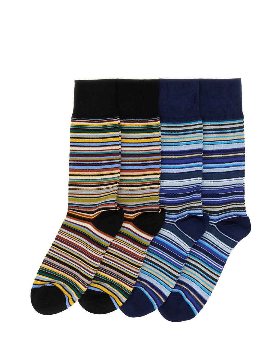 Paul Smith Men 2-Pack Calzini "Signature Stripe" PAUL SMITH
