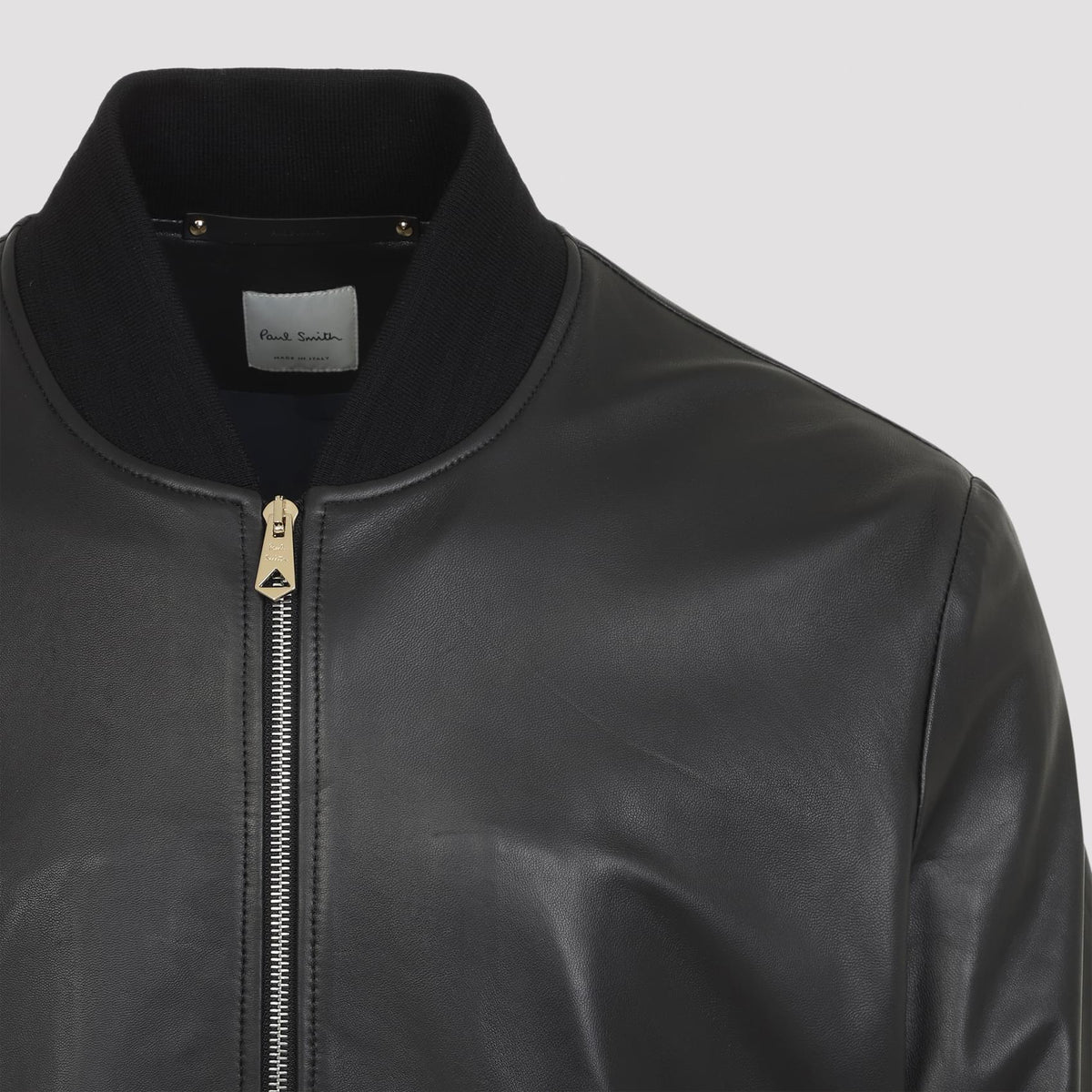 Leather Bomber Jacket Men PAUL SMITH