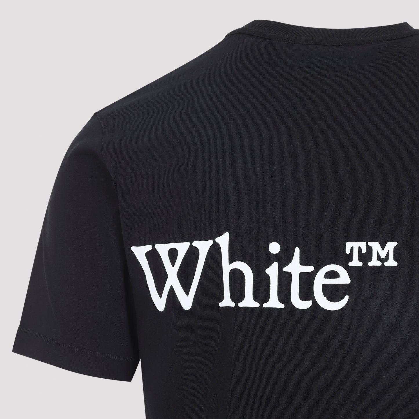 Bookish Scarf Regular S/S Tee Men OFF-WHITE