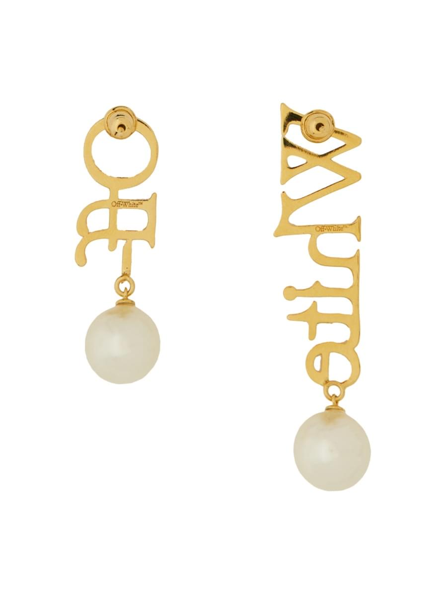 Off-White Women Orecchini Con Logo OFF-WHITE