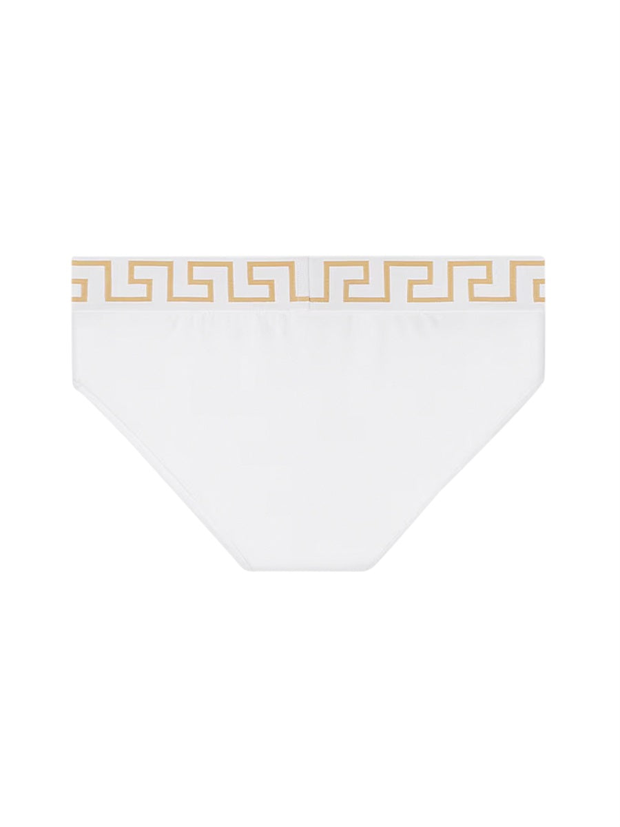 Versace Men Slip With Greek VERSACE