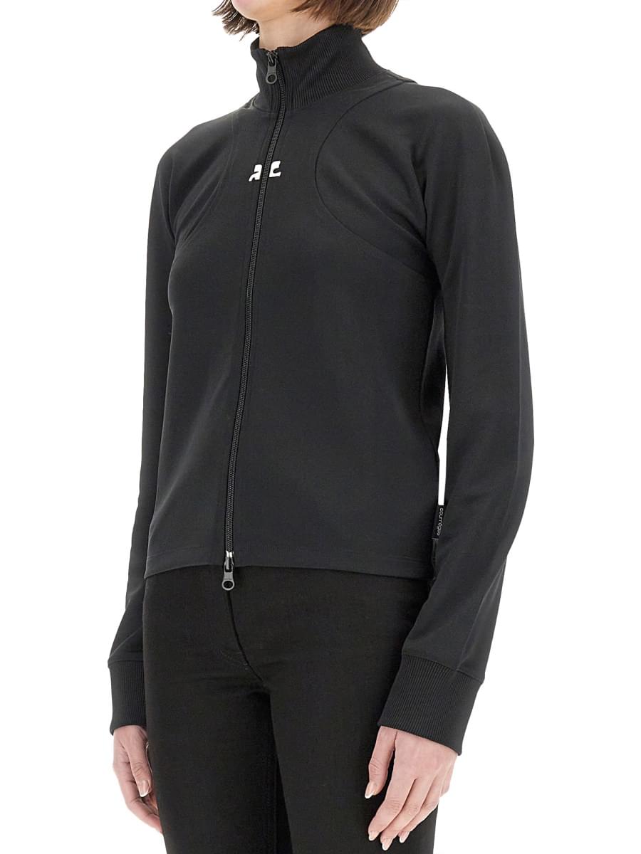 Courreges Women Interlock Scuba Jacket COURREGES