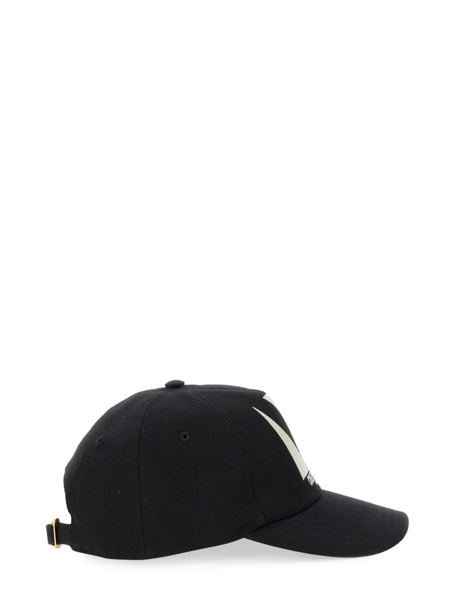 Valentino Garavani Men "Chez Valentino" Embroidered Baseball Cap VALENTINO GARAVANI