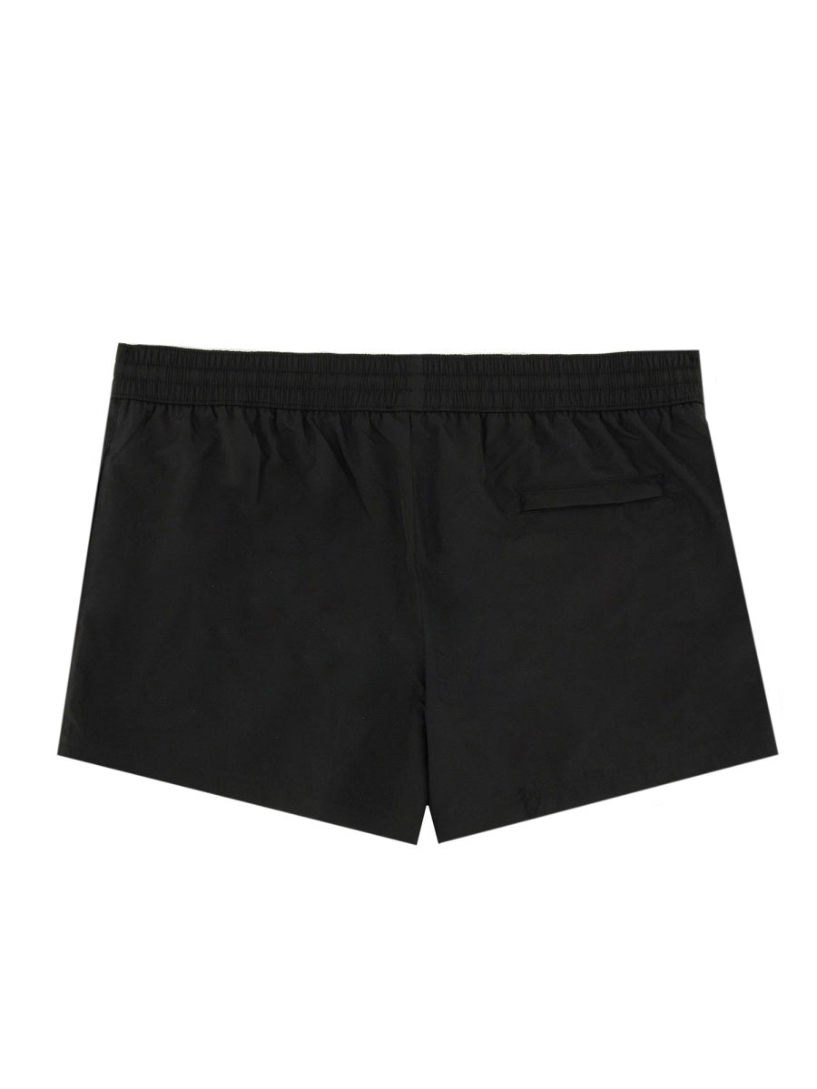 Dolce & Gabbana Men Logo Plaque Swimsuit DOLCE & GABBANA