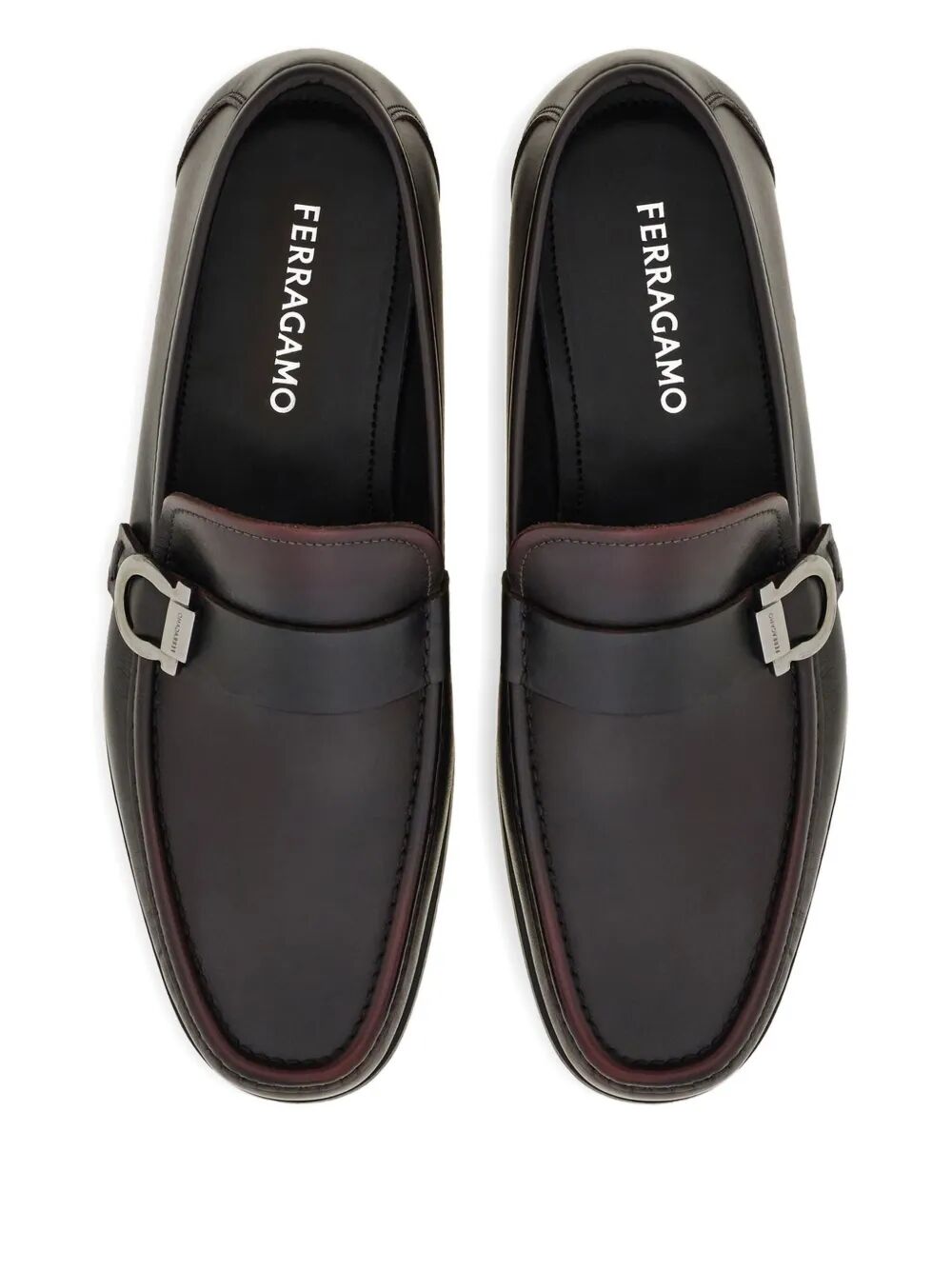 Ferragamo Men Caspian Leather Loafers FERRAGAMO