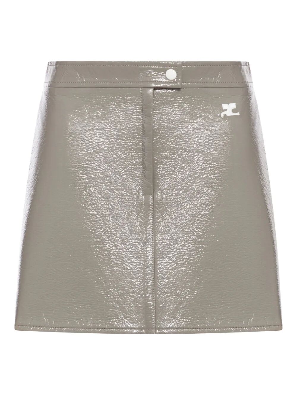 Courreges Women Reedition Vinyl Mini Skirt COURREGES